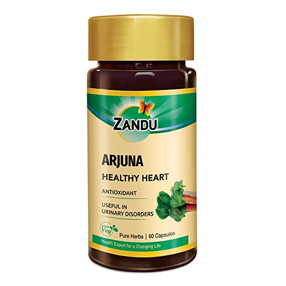 Buy Zandu Arjuna Healthy Heart Capsules