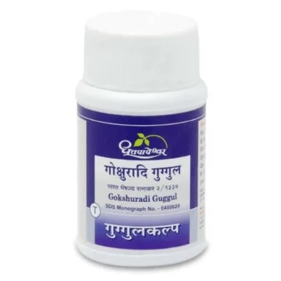 Dhootapapeshwar Gokshuradi Guggulu - 60 Nos