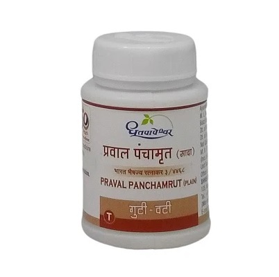 Dhootapapeshwar Praval Panchamrut ( Plain ) - 25 Nos